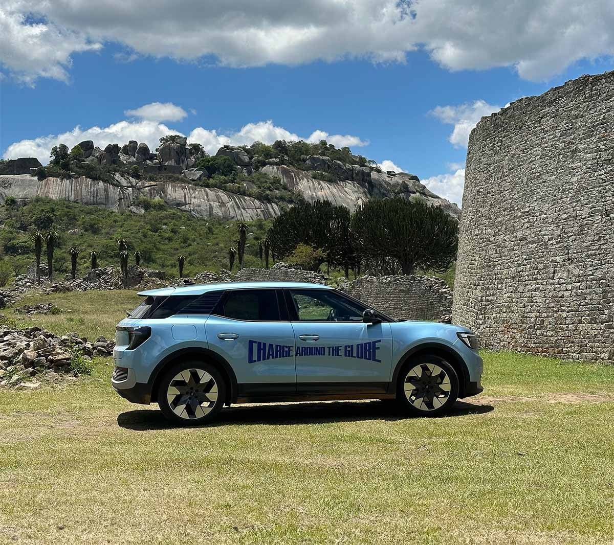 The Ford Explorer stands tall amongst the ruins