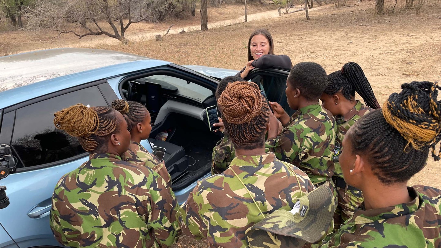 Lexie meets the Black Mambas, the world’s first all-female anti-poaching team