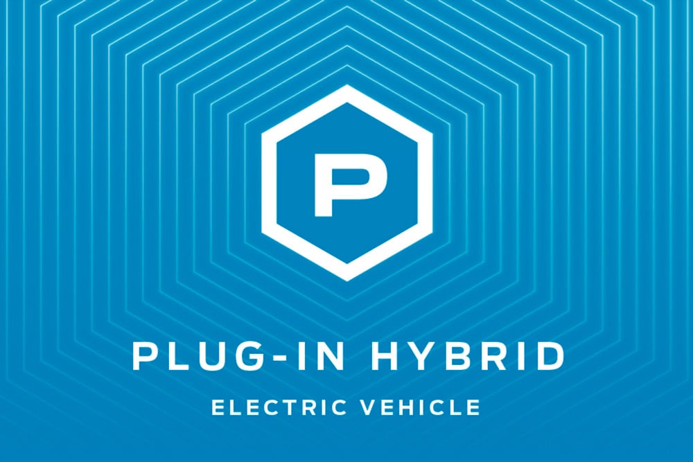 Plug-in hybridní vozy logo