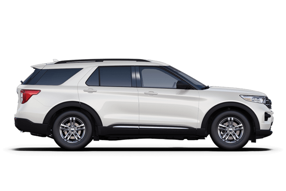 Pohled z boku na Ford Explorer