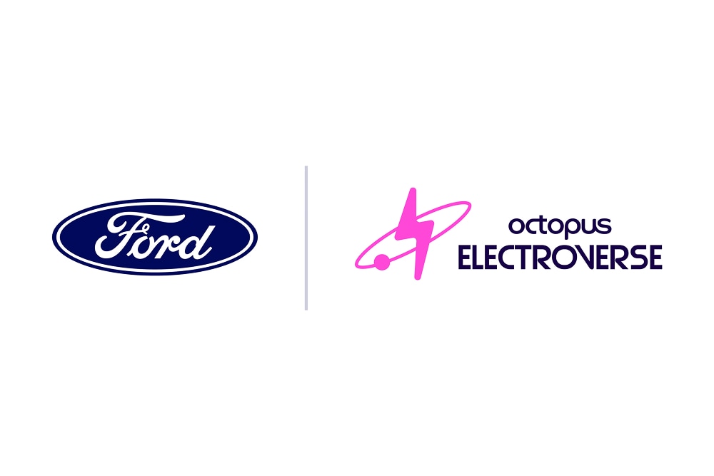Loga Ford a Octopus Electroverse