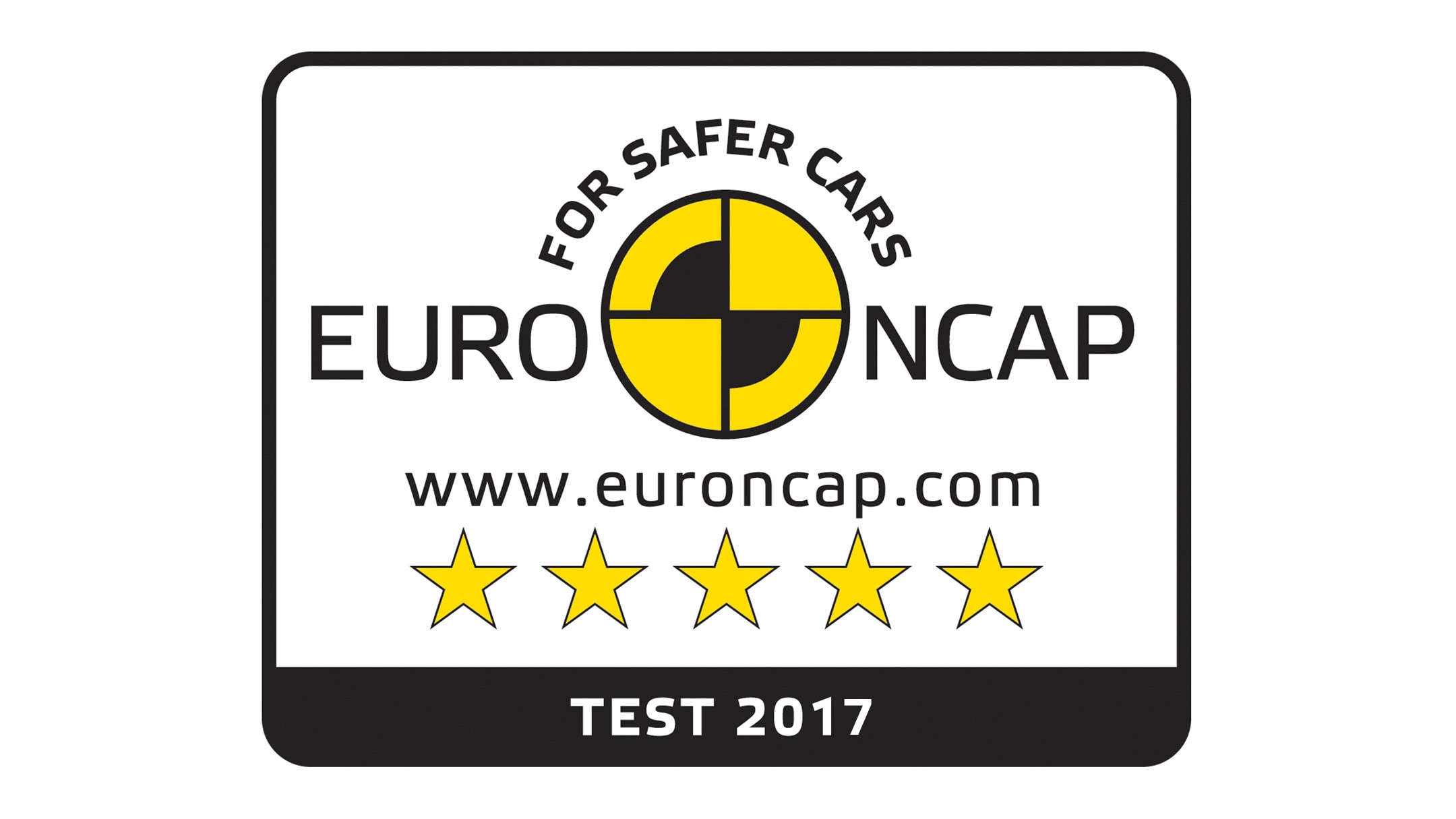 Pětihvězdičkové bezpečnostní logo Euro NCAP