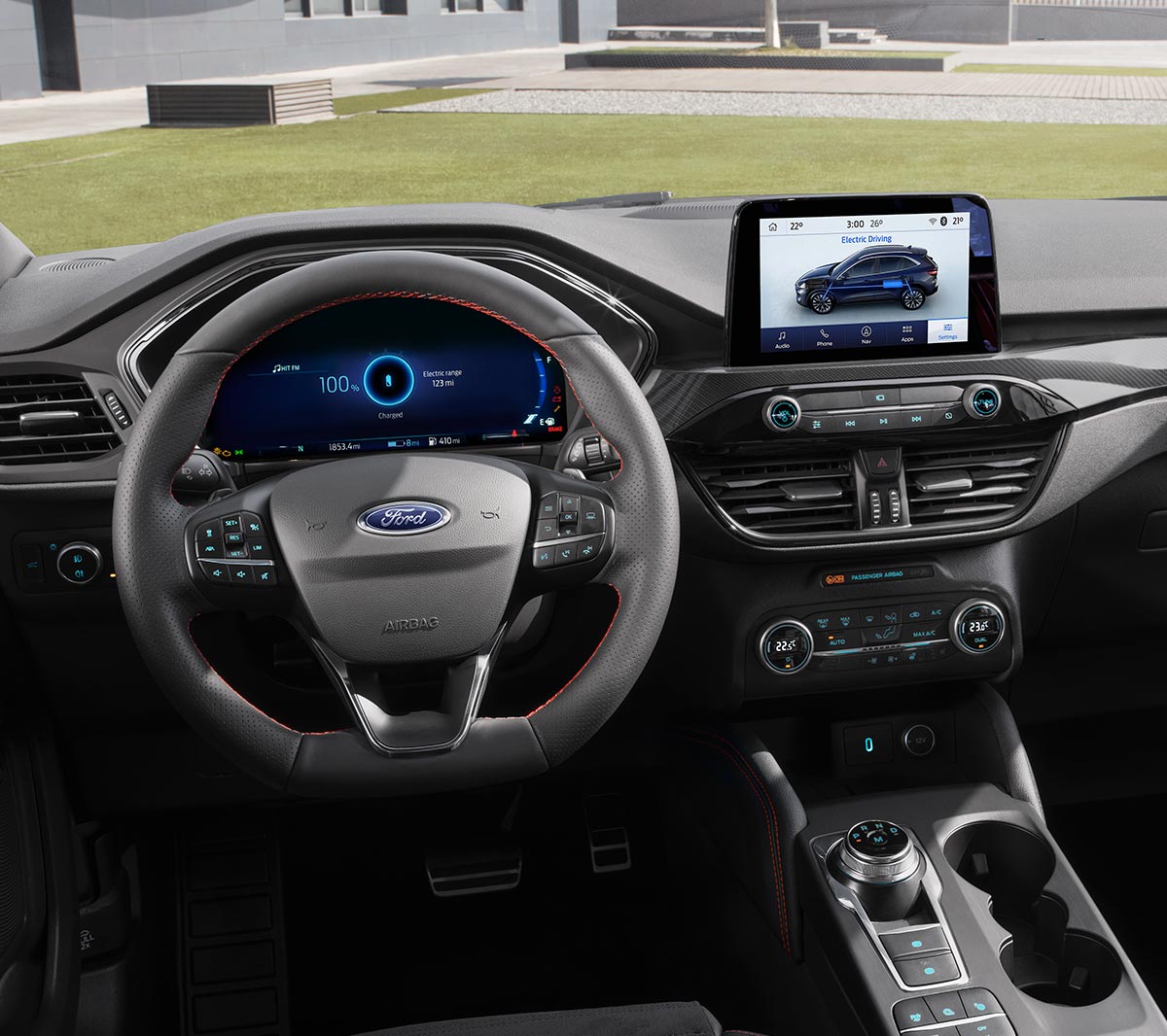 Nový Ford Kuga ST-Line X pohled do interiéru se SYNC 3