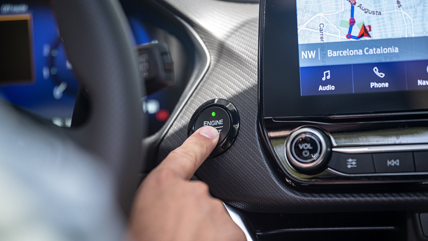 Ford Fiesta se systémem KeyFree