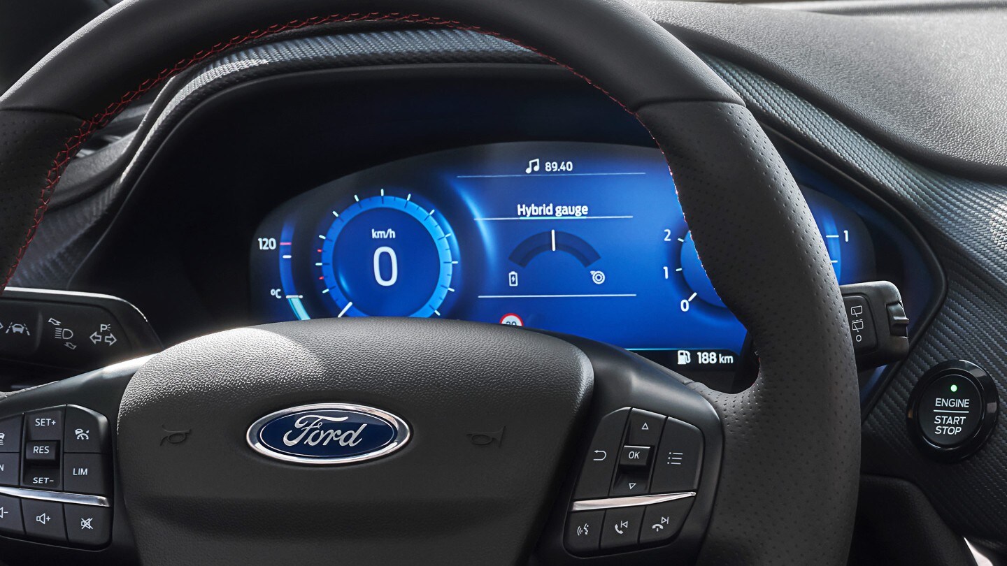 Ford Fiesta 12,3“ digitální přístrojový štít