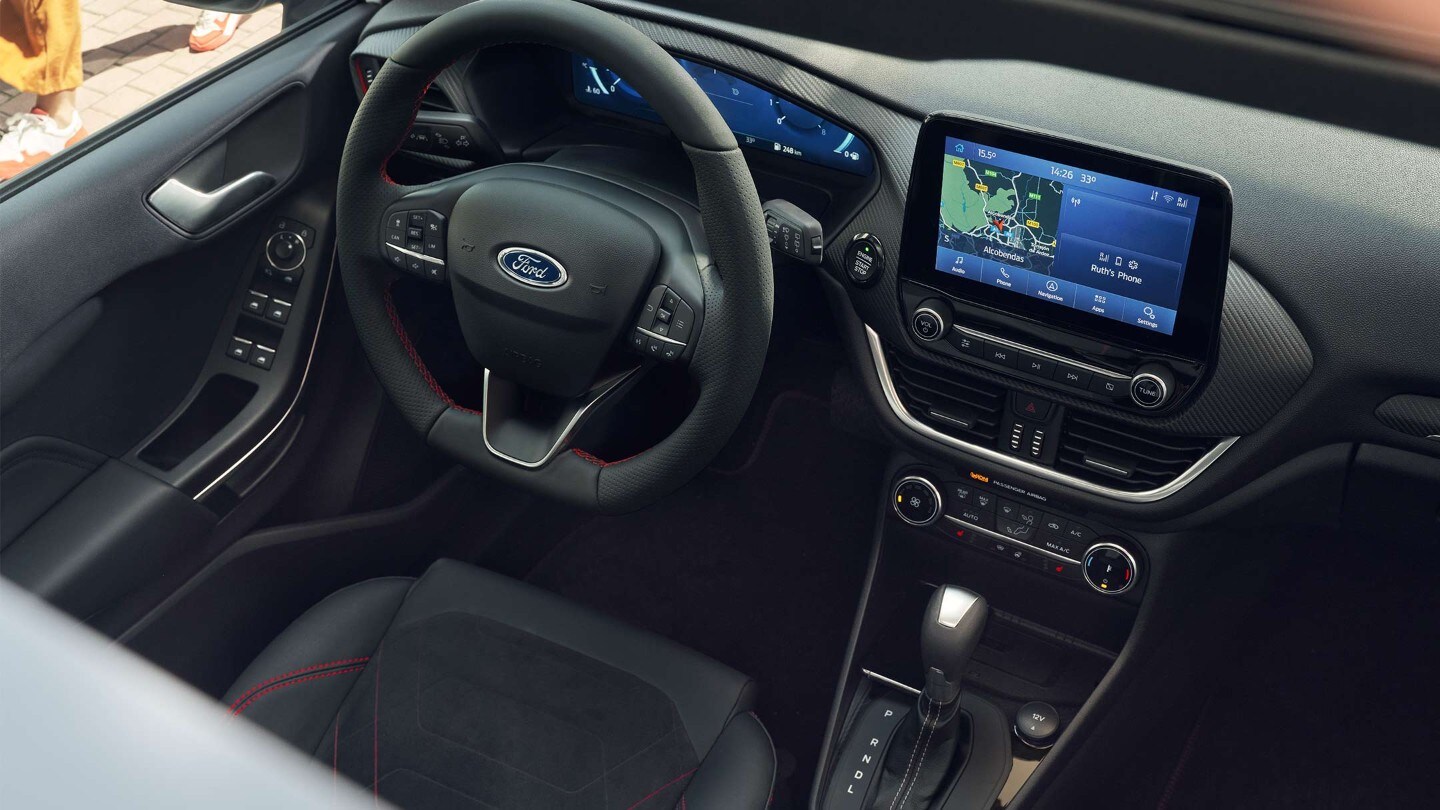 Ford Fiesta se sportovním interiérem
