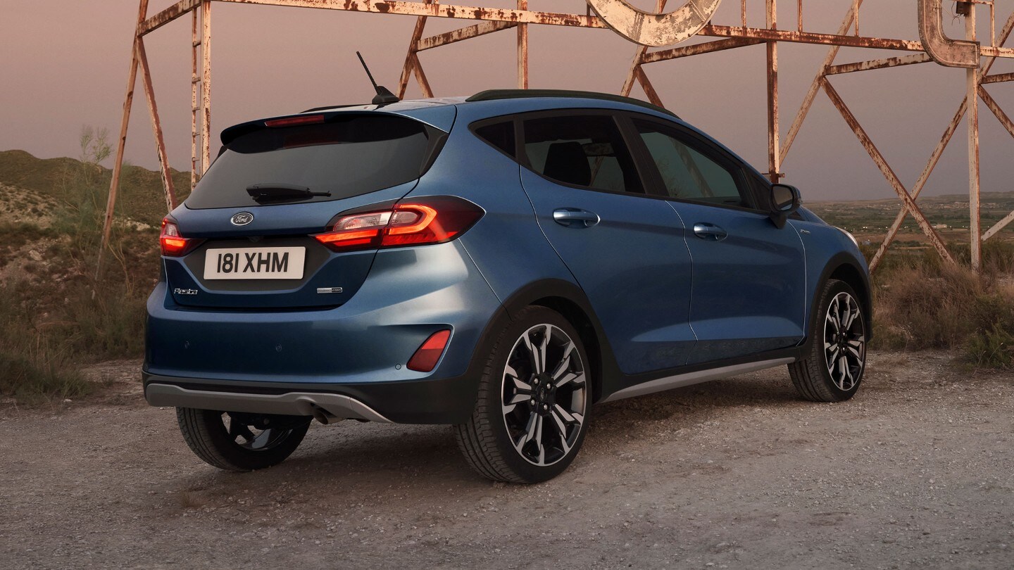Ford Fiesta pohled zezadu