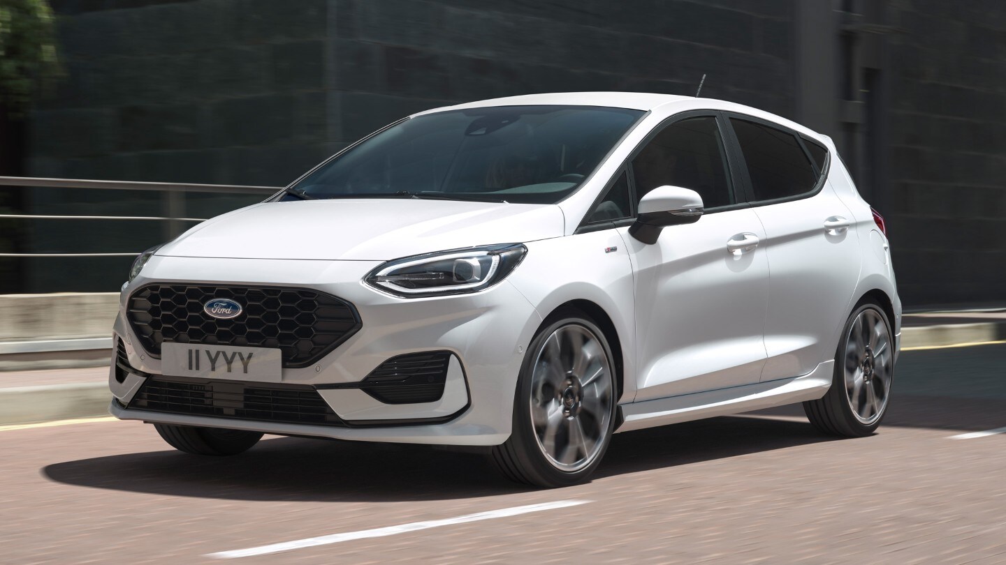 Ford Fiesta pohled zepředu