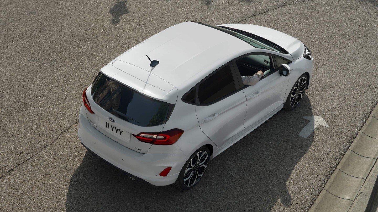 Ford Fiesta pohled shora