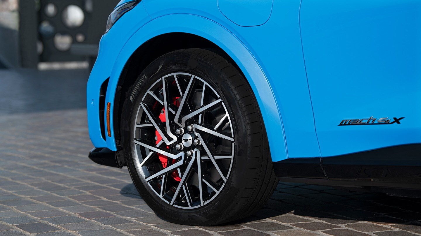 Ford Mustang Mach-E GT showing Brembo brakes 