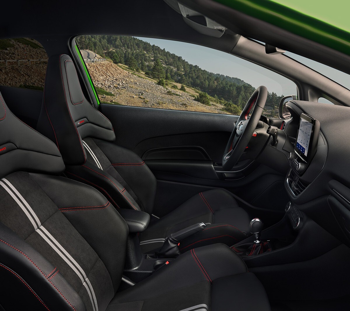 Sportovní sedadla Ford Performance