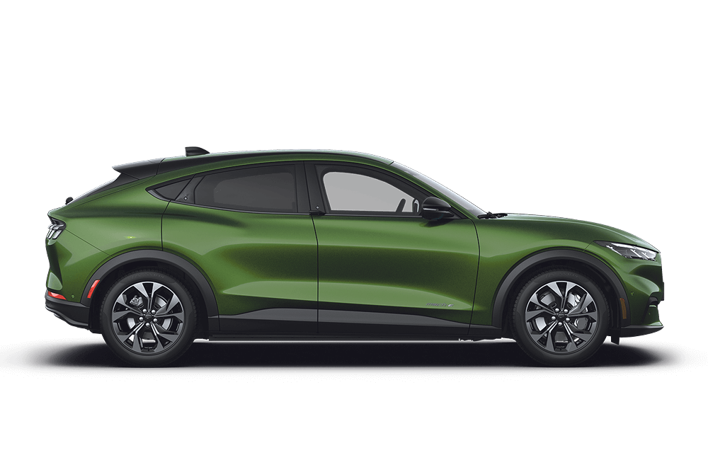 Boční profil Ford Mustang Mach-E