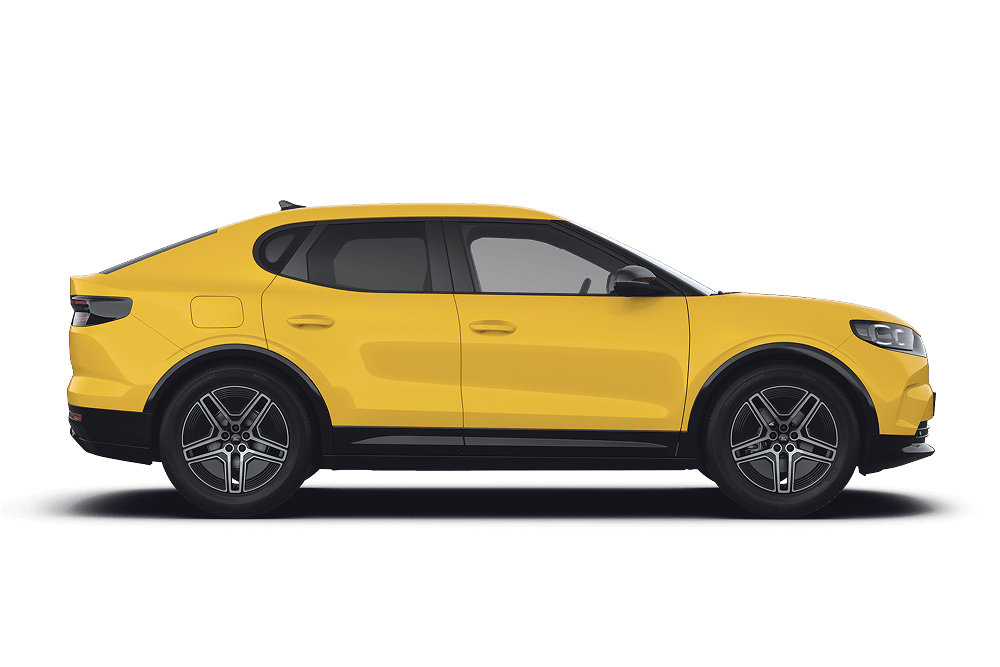 Boční profil Ford Capri