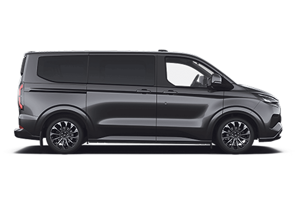 Boční profil Ford E-Tourneo Custom