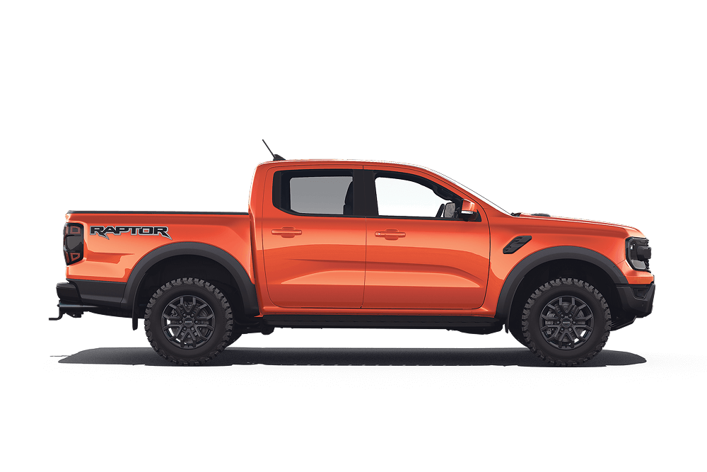Ranger Raptor boční pohled