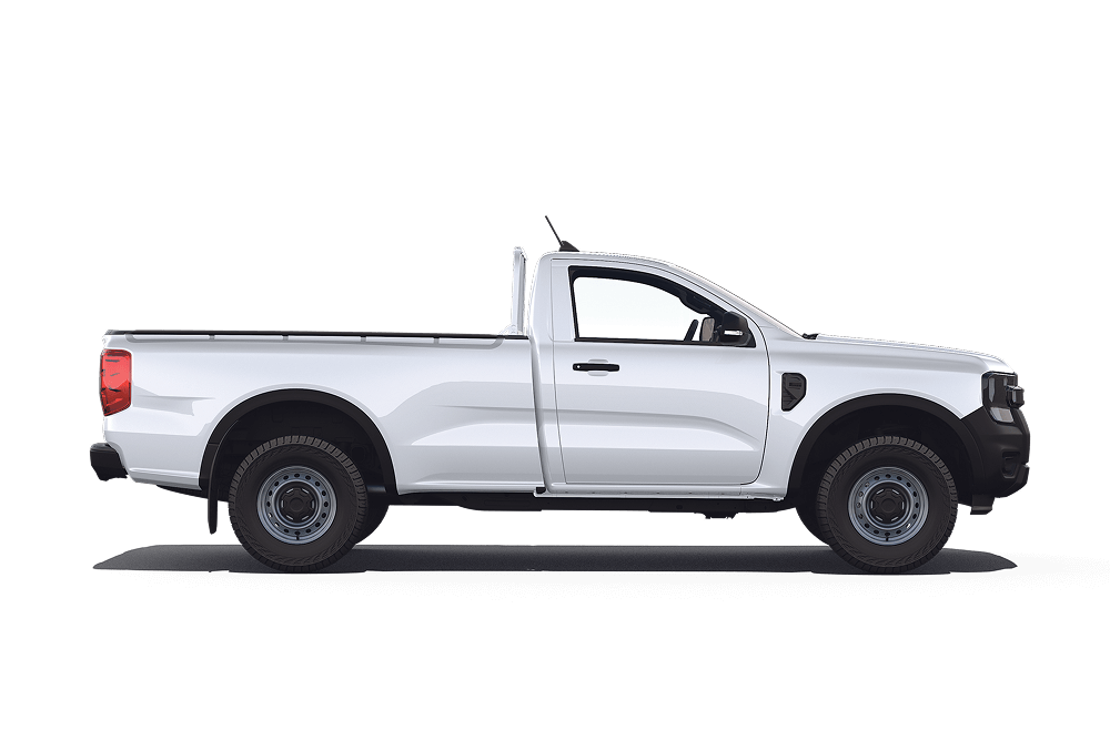 Boční pohled na Ford Ranger