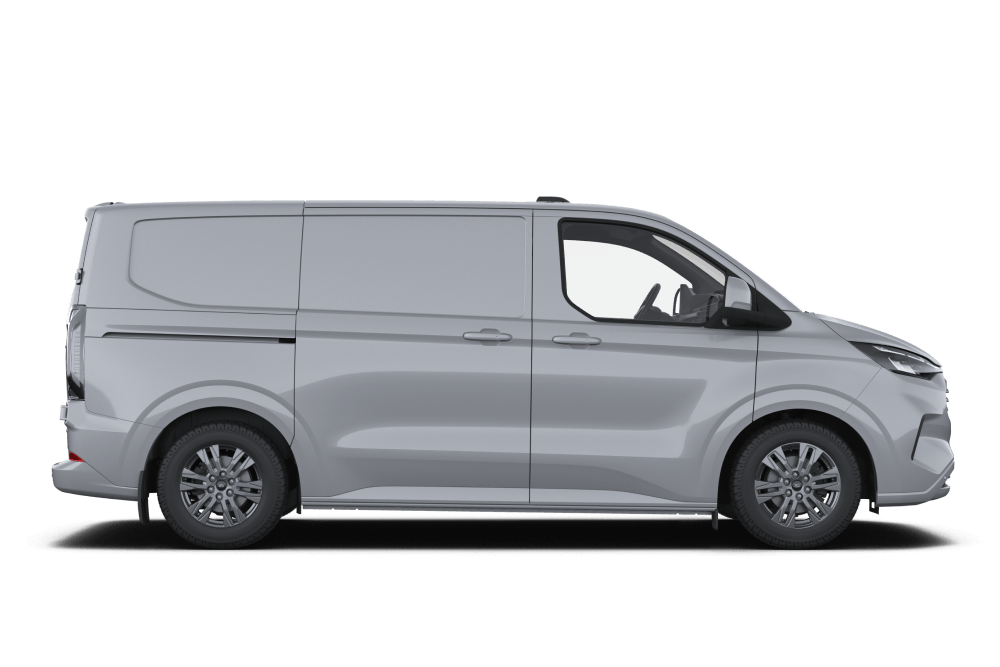 Pohled z boku na Ford Transit Custom