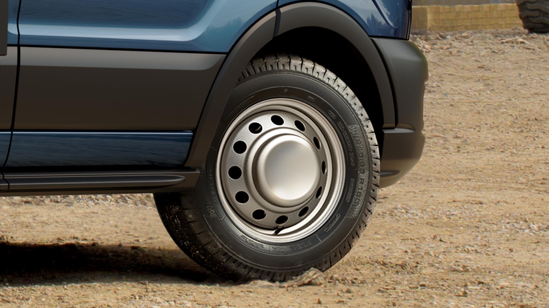 Transit Chassis Cab exterior wheel close up