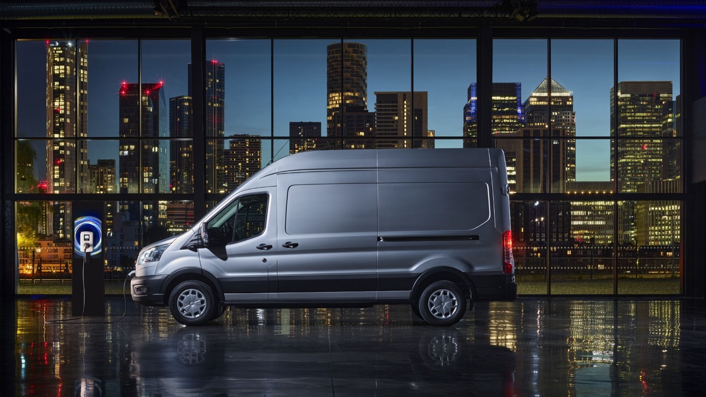 Ford E-Transit Side Profile