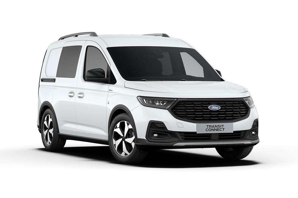 Bílý Ford Transit Connect Active FlexCab