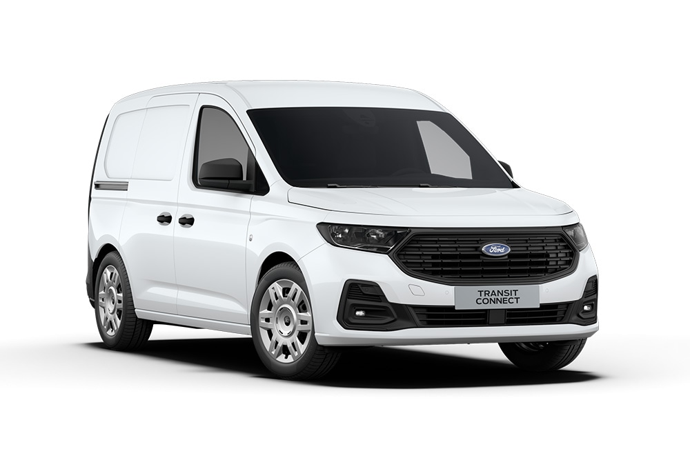Bílý Ford Transit Connect Limited van