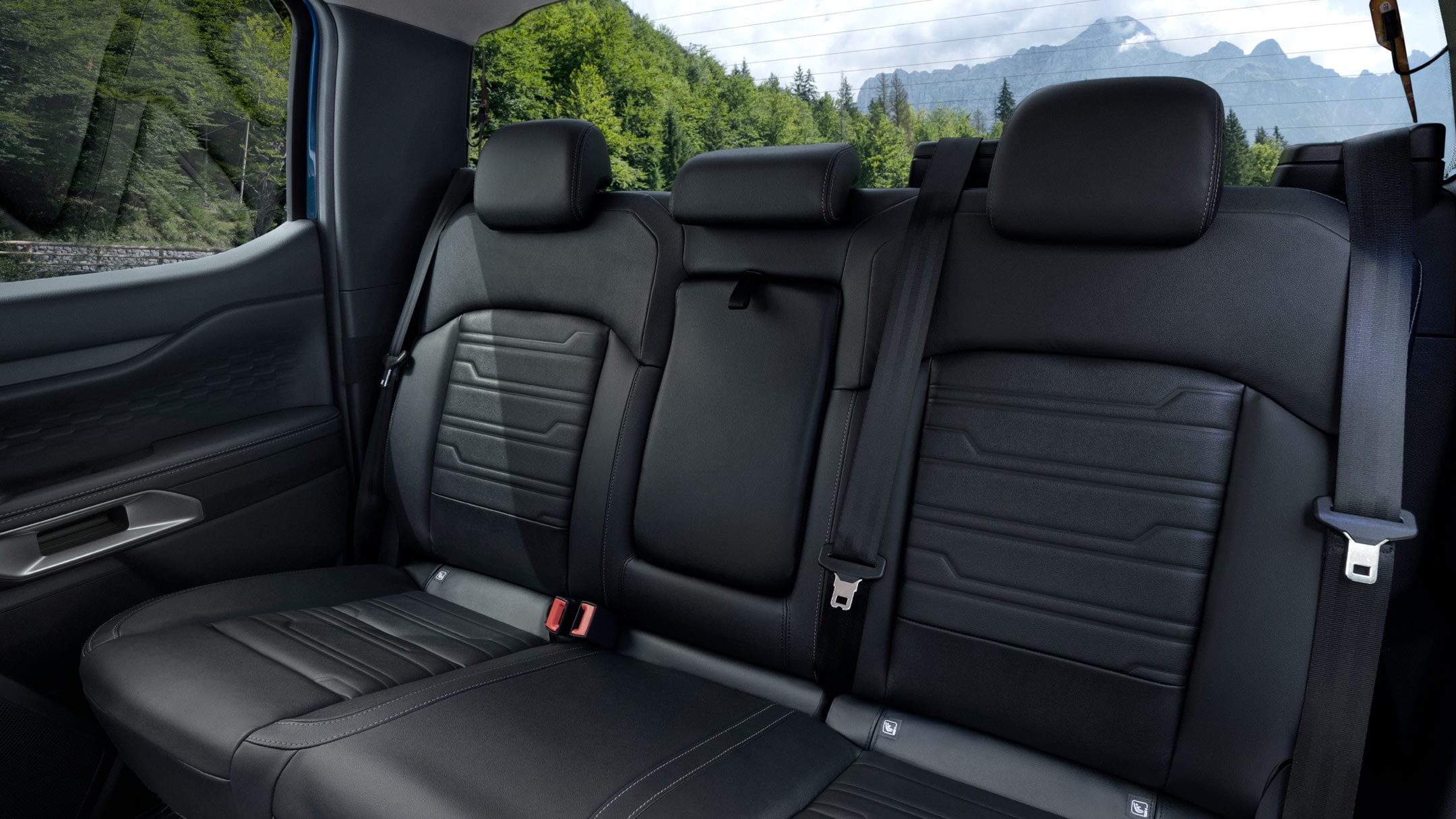 Zadní sedadla modelu Ford Ranger Limited
