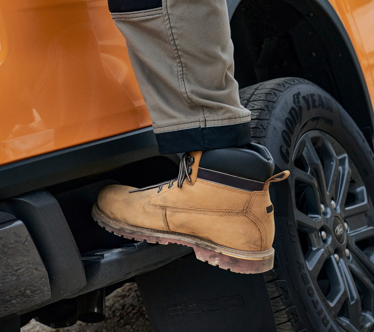 Zadní nášlap modelu Ford Ranger Wildtrak