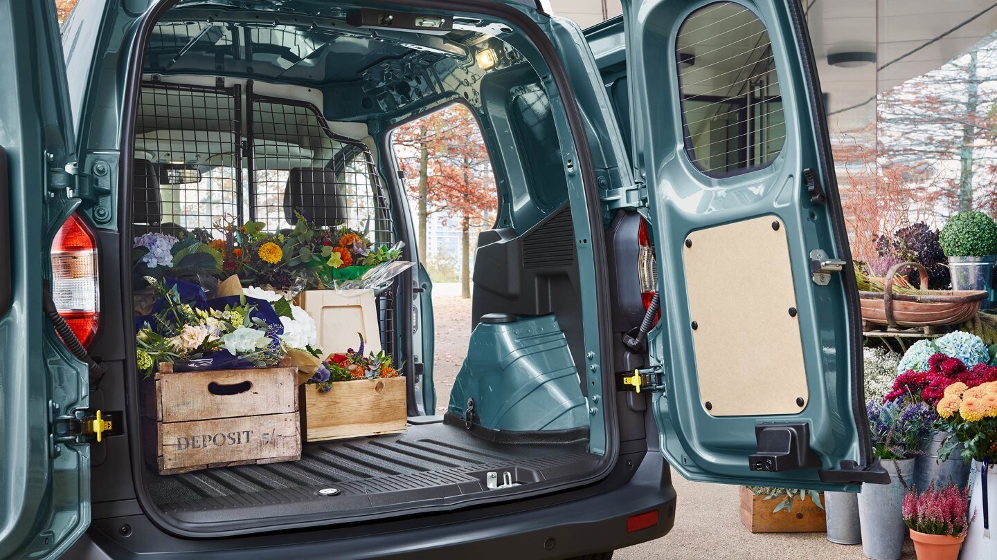 Ford Transit Courier Van s mřížovou přepážkou (výbava na přání)