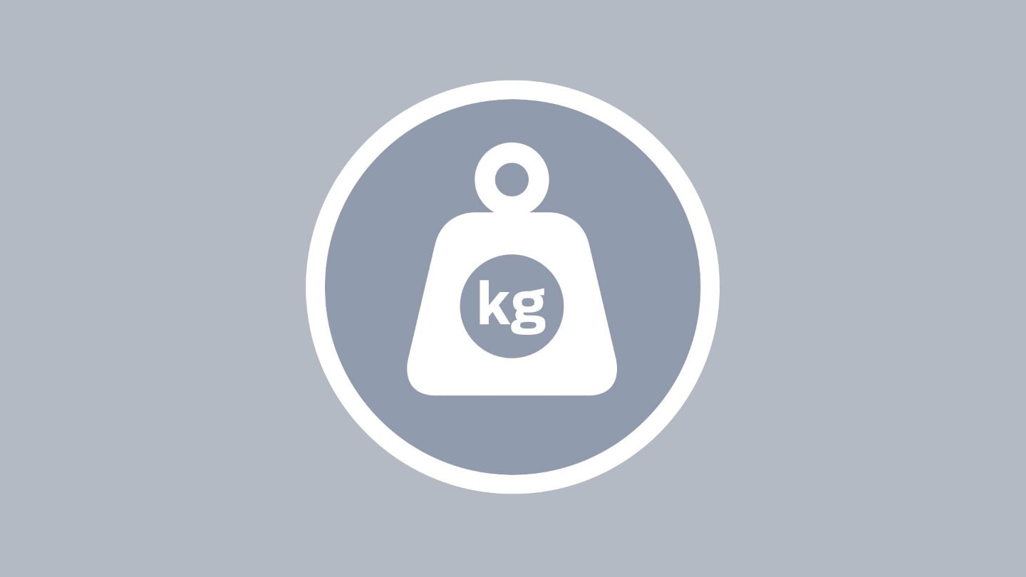 Vehicle weight icon